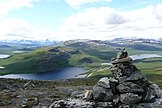 'n Uitsig van Saana fjell