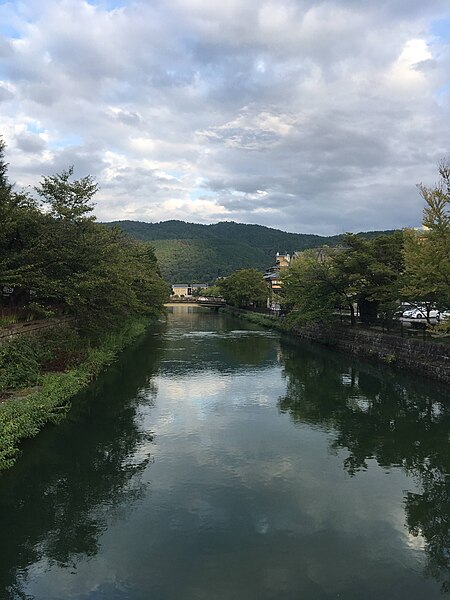 File:View of the Lake Biwa Canal from the Keiryu Bridge.jpg