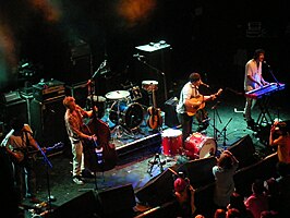 Een optreden van Mumford & Sons in Bristol in 2009