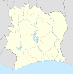 Abidjan is located in Côte d'Ivoire