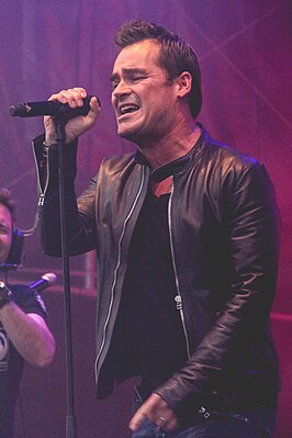 Optreden van Van der Boom in Emmen in 2015