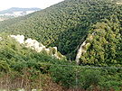 Pietra di Punta vista dall'alto.