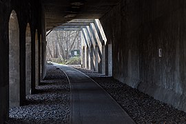 Tunnel, Naturpark Schöneberger Südgelände, Berlin