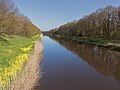 Vught, le canal (het Drongelens Kanaal) de pont de Lunettenbrug