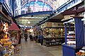 Newport Market interior, Market Street side