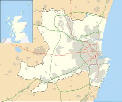 Cornhill is located in Aberdeen City council area