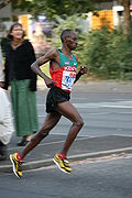 Charles Waweru Kamathi löste mit seinem Sieg den vierfachen Gewinner Haile Gebrselassie als Weltmeister ab