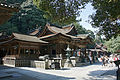 Haiden du Mihotsu-jinja du hongū.