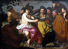 Triumf Bakcha, Diego Velázquez, okolo roku 1629