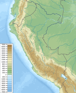 Condorcaga is located in Peru