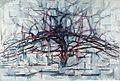Árbol horizontal, 75,9 cm x 112,2 cm, Munson-Williams-Proctor Arts Institute, Utica, Nueva York
