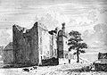 Ruines du Sheffield Manor en 1819