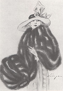 Muff und Cape (1910)