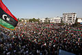 Image 2Demonstrations in Bayda, on 22 July 2011 (from History of Libya)