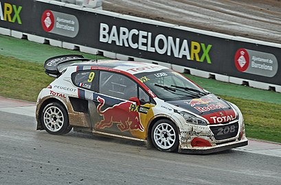 Peugeot 208 of Sébastien Loeb (World Rallycross Championship)