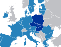 Landen van de Visegrad group