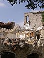 Damage in L'Aquila due to the 2009 earthquake