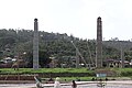 Image 2The Axumite stelae in the northern part of Ethiopia, dating well over a thousand years, serve as a remembrance of Ethiopia's past architecture. (from Ethiopia)