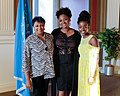 Carla Hayden, Tracy K. Smith and Amanda Gorman