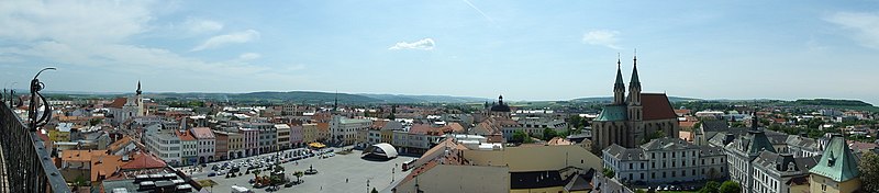 Panorama Kroměříže