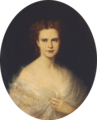 Portrait of Maria Pia, by Michele Gordigiani (1865), Palace of Ajuda