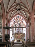 Interior of St. Martin, Oestrich