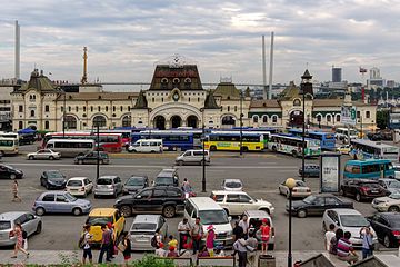 Vladivostok train station.