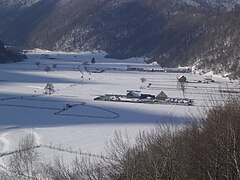 Udsigt over dalen ved Zărnești