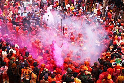 Festival Holi di India