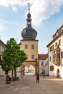 Das Blankenburger Tor in Saalfeld