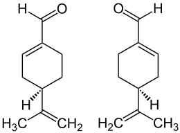 Strukturformel von (S)-(−)-Perillaldehyde