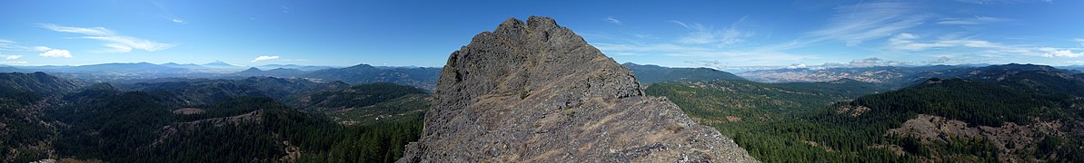 View from the east edge of Pilot Rock