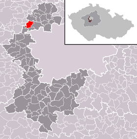 Localisation de Středokluky