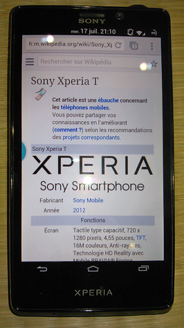 Xperia T