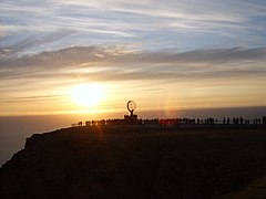 Midnight at North Cape