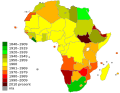 Independência africana em ordem cronológica