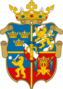 Arms of John III of Sweden as the Duke of Finland.svg