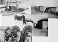 Collage de photos de Huj provenant des archives du Palmach, 1948