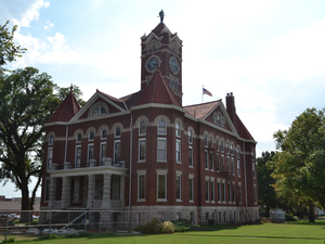 Harper County Courthouse in Anthony (2015)