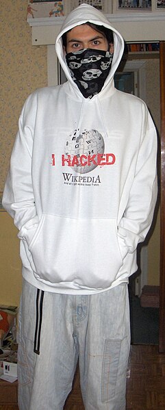 File:I Hacked Wikipedia hoodie.jpg