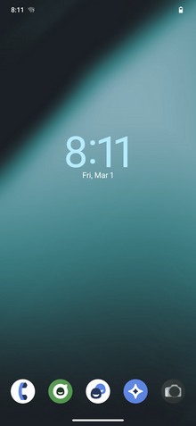 Lineage OS 21 home screen.png