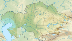 Kalmakkyrgan is located in Kazakhstan
