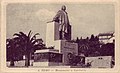 Monumento a Giuseppe Garibaldi, inaugurato il 26 aprile 1908 a Sanremo in una immagine dell'epoca