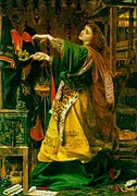 Morgan le Fay, 1864, Birmingham Museum & Art Gallery