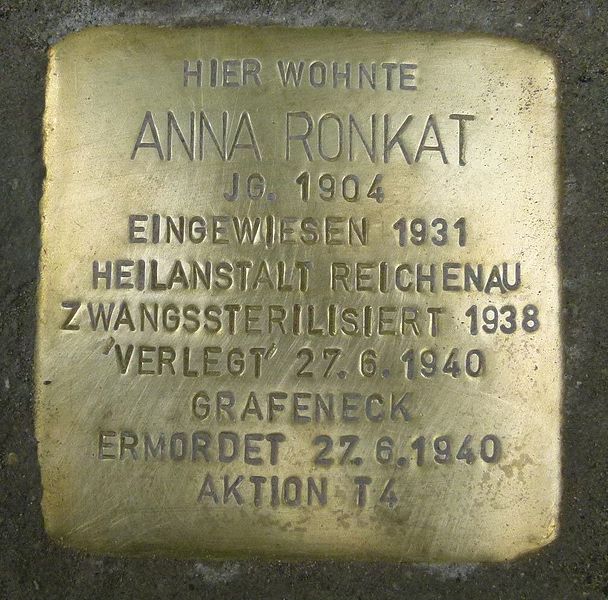 File:Anna Ronkat Stolperstein.jpeg