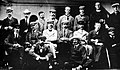 Churchill, Burnham et al., on S.S. Dunottar Castle returning from Boer War, July 1900