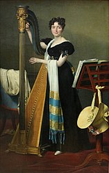 Portrait of Juliette de Villeneuve 1824
