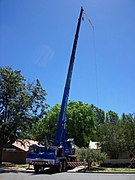 Nissan Diesel powered Tadano crane