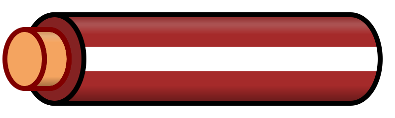 File:Wire brown white stripe.svg