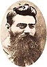 Ned Kelly the day before his execution by hanging in November 1880